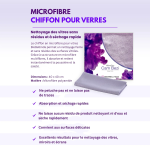 Biobellinda Chiffon microfibre pour vitres – Image 2
